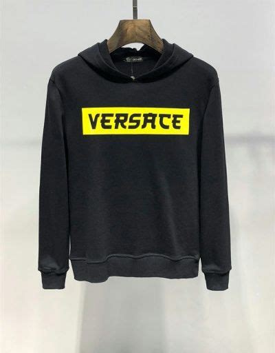 fake versace hoodies|versace hoodie price.